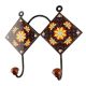 Sunflower Ceramic Tile Hook Online With Dark Brown
